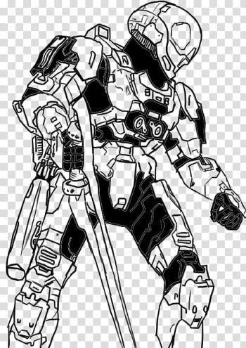 Spartan mask drawing