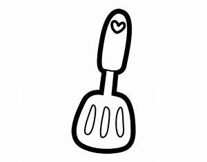 Spatula coloring pages