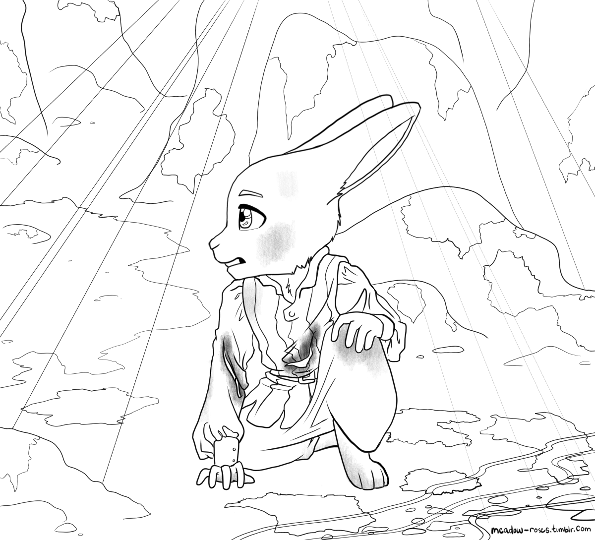 Embers end smalls coloring page