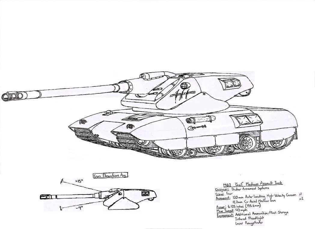 M gail medium assault tank by sgtshidner on
