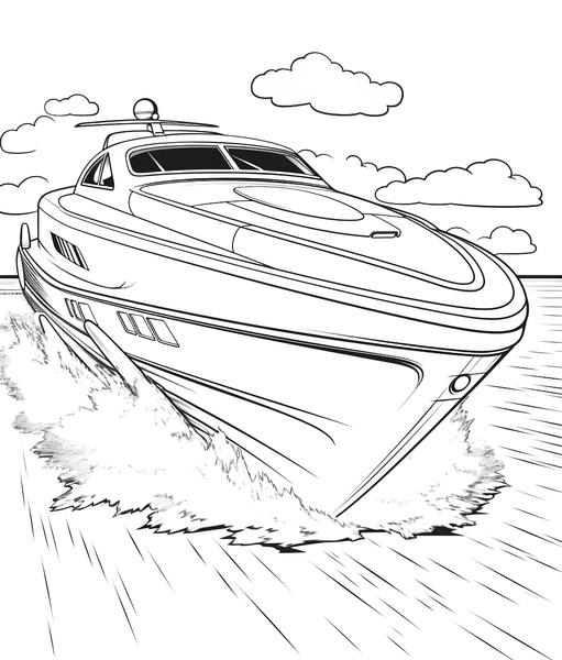 Free printable watercraft boats coloring pages list