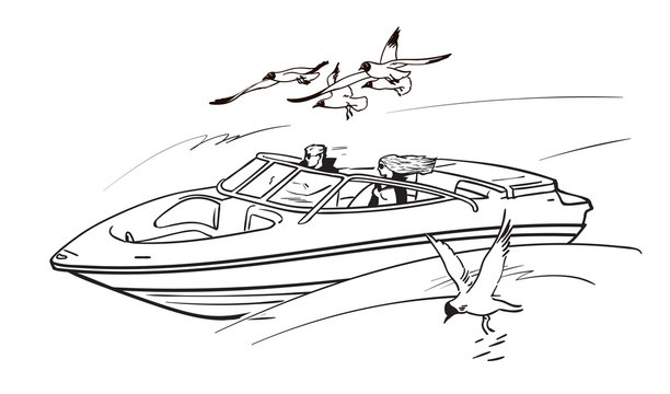 Speed boat clipart images â browse photos vectors and video