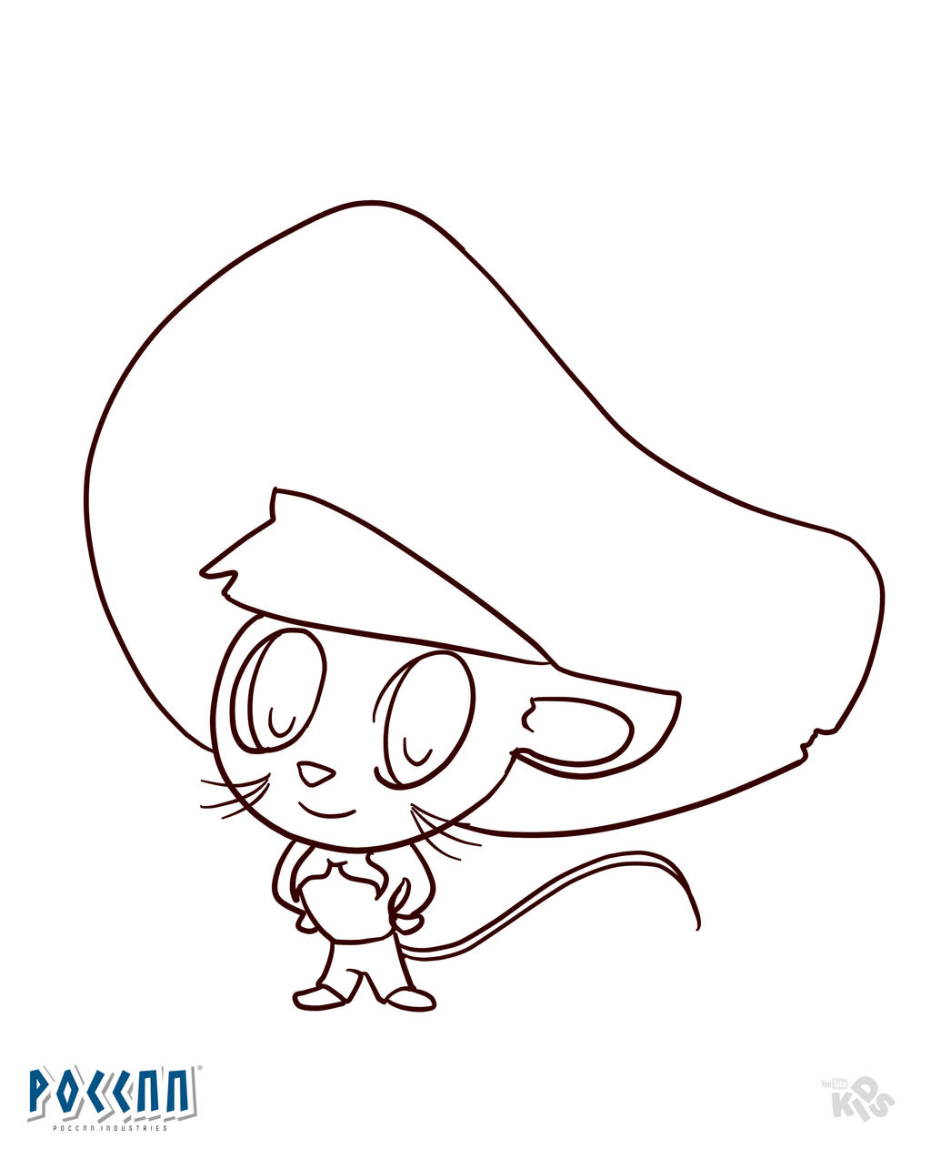 Chibi speedy gonzales to color looney tunes by poccnnindustries on