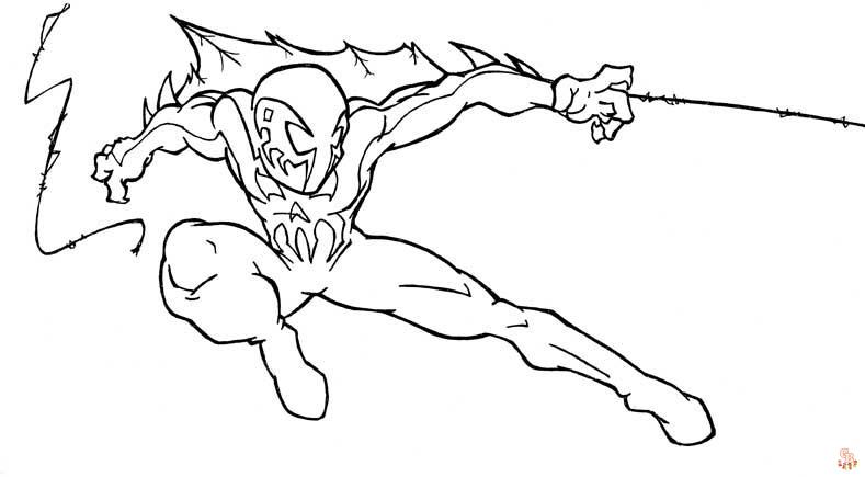 Enjoy coloring miles morales pages with website