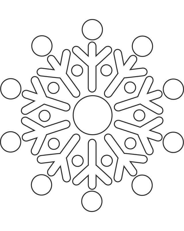 Printable snowflake templates that will get your kids through any snow day snowflake coloring pages snowflake template printable snowflake template