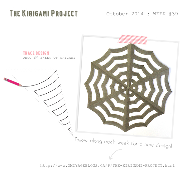 Paper craft how to make halloween origami cat bat and spider web snowflakes