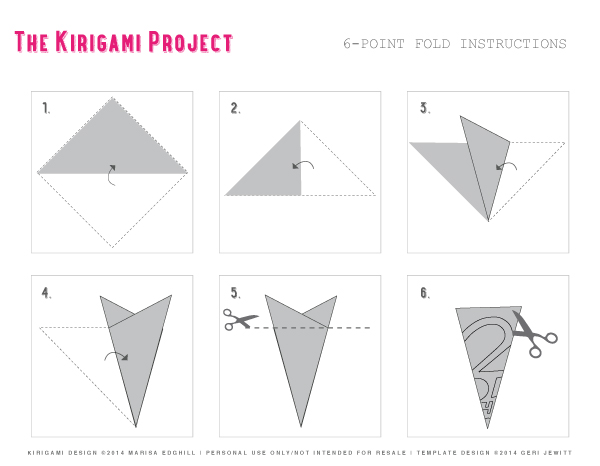 Paper craft how to make halloween origami cat bat and spider web snowflakes