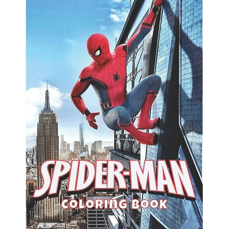 Spider man coloring book unofficial book
