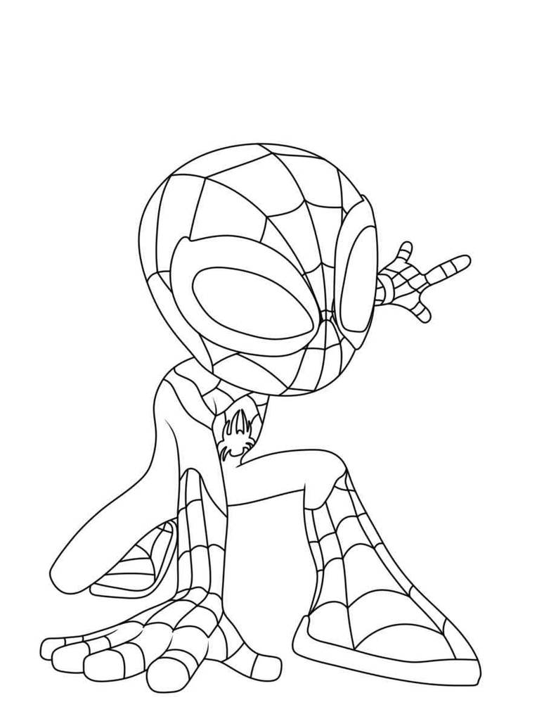 Spidey and his amazing friends coloring pages by coloringpageswk on