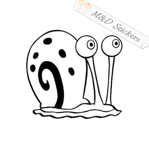 X spongebob square pants gary the snail vinyl decal sticker different â md stickers