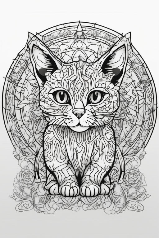 Cat mandala