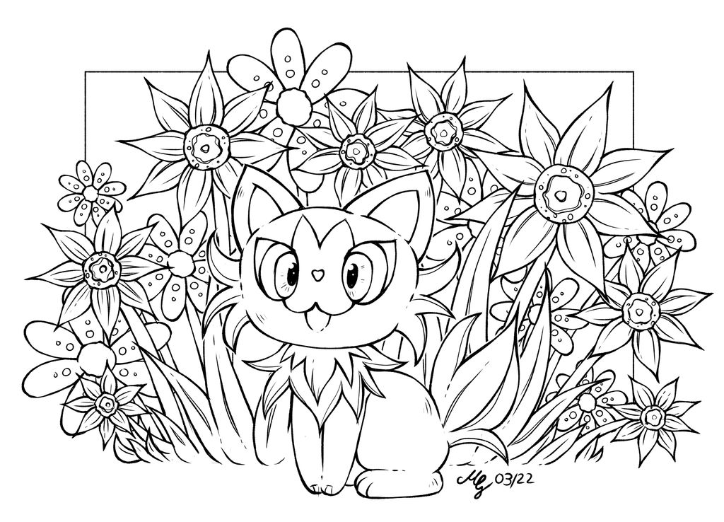 Sprigatito by melitagermaine on