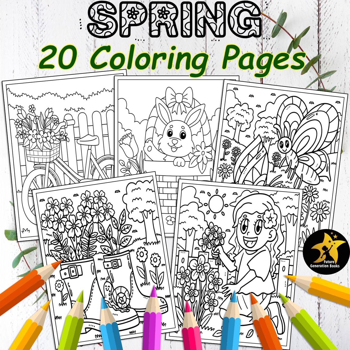 Bundle spring after break activities spring coloring pages fun coloring sheets for kids made by teachers