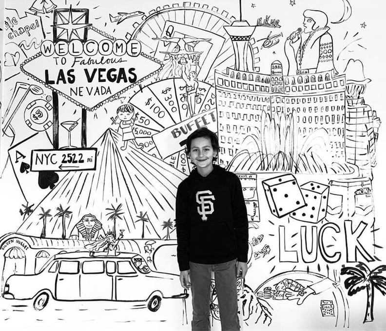 Moms wall murals of familys spring break destinations family