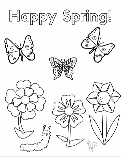 Free easter coloring sheets and activities