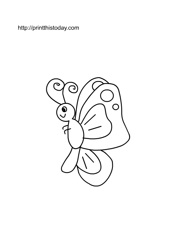 Free printable insects coloring pages