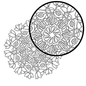 Spring mandalas loring book cute easter mandala designs relaxing and stress relief activities easy to lor patterns in mandala loring books franzese alexandra books