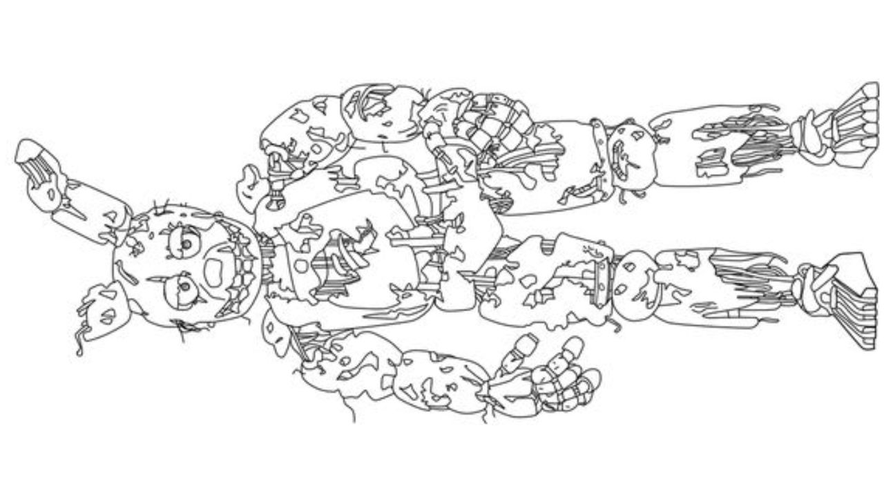 Fnaf coloring page by angeladesalvatore on