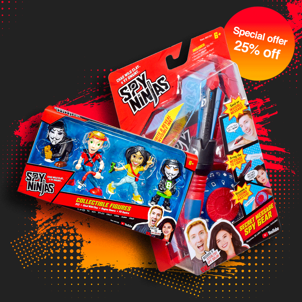 Spy ninjas merchandise spy ninjas store
