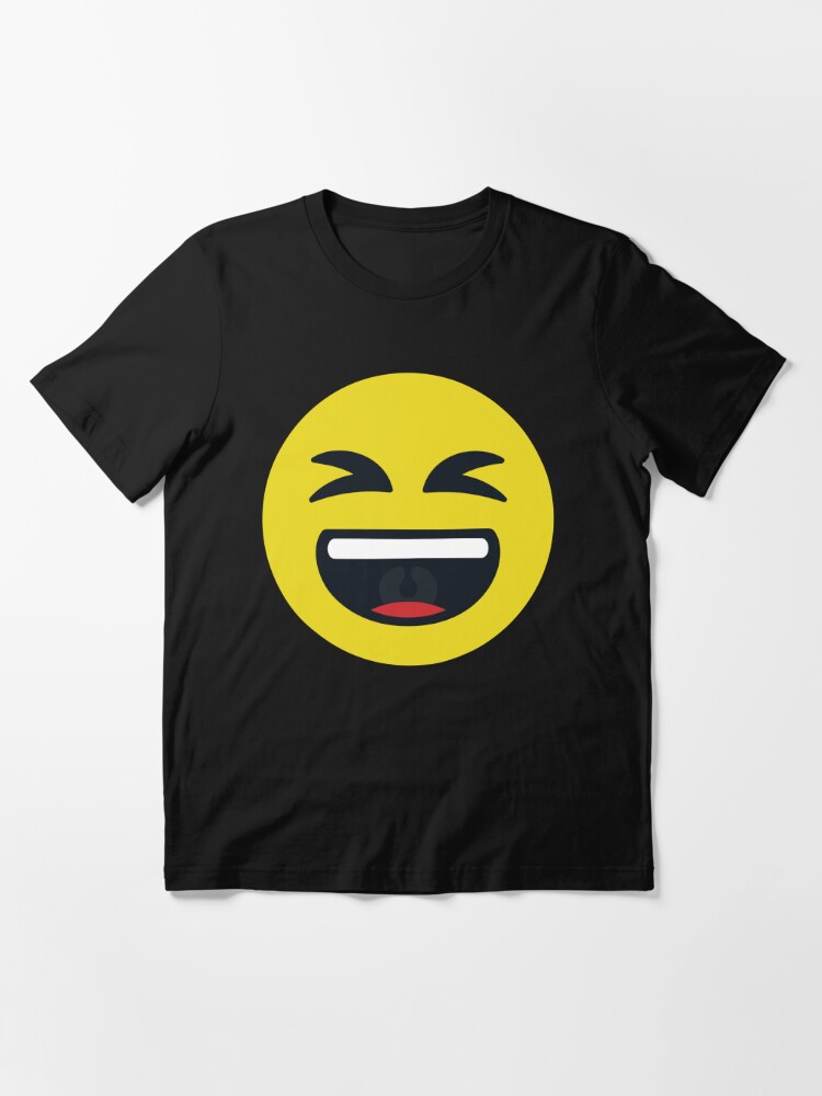 Squinting eyes smiley emoticon laughing face big grin xd closed eyes emoji essential t