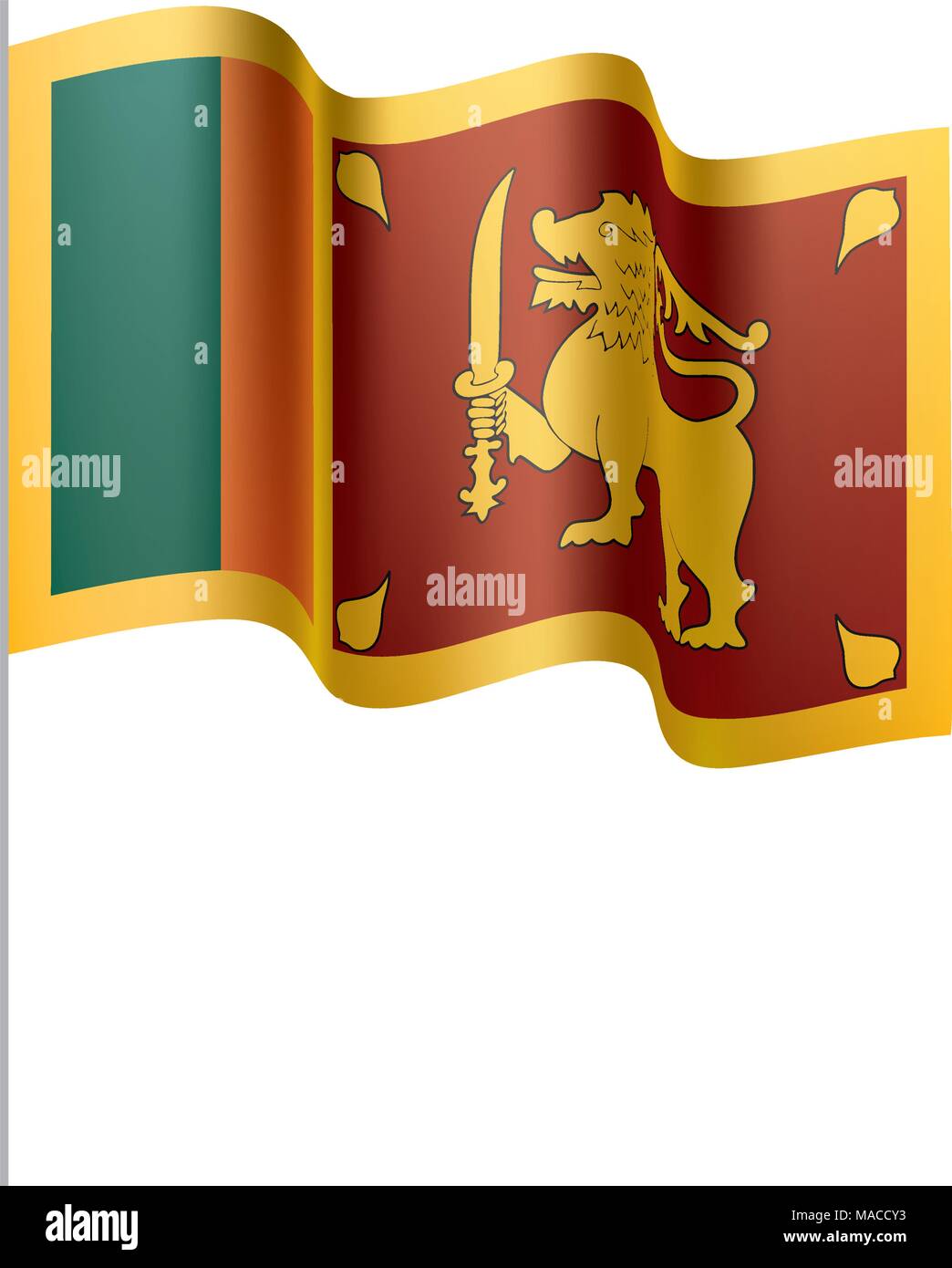 Sri lanka national flag hi