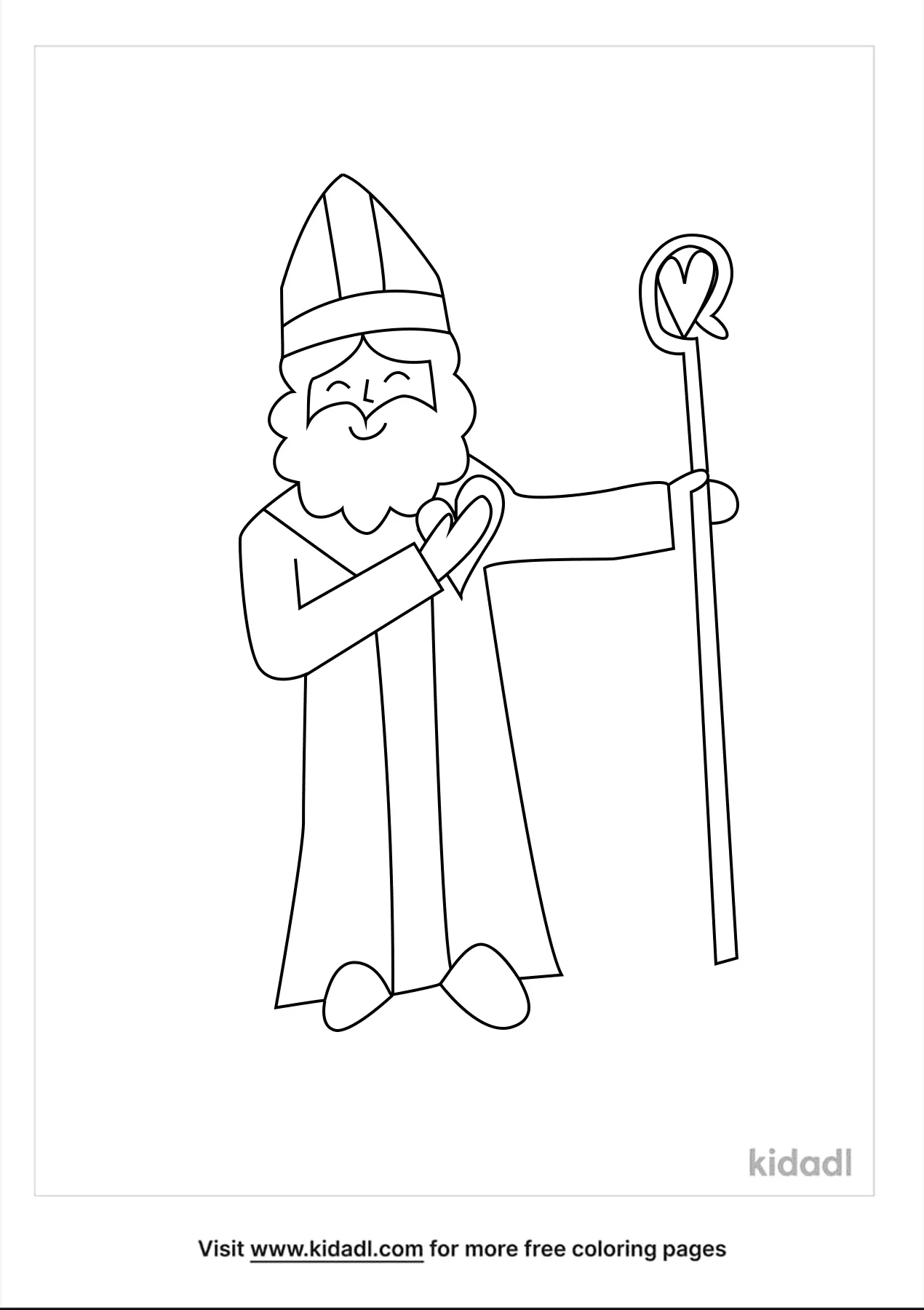 Free st blaise coloring page coloring page printables