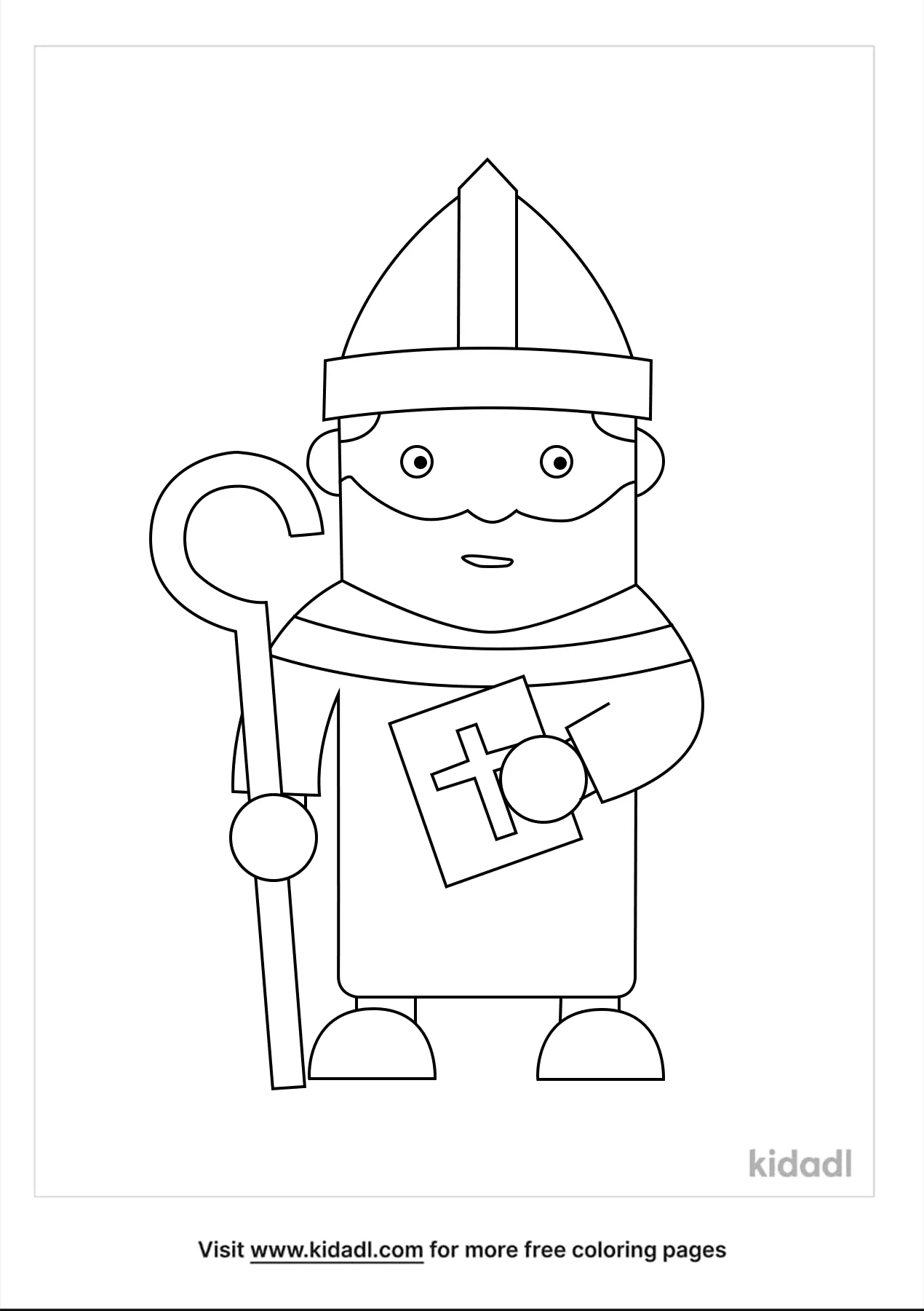 Free st blaise coloring page coloring page printables