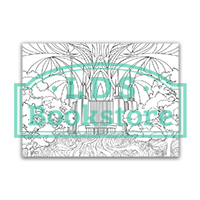 St george temple coloring page