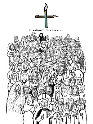 My saintly alphabet a creative orthodox coloring book for kids orthodox creative elgamal michael orthodox creative books