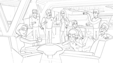 Coloring pages on startrek