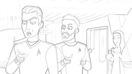 Coloring pages on startrek