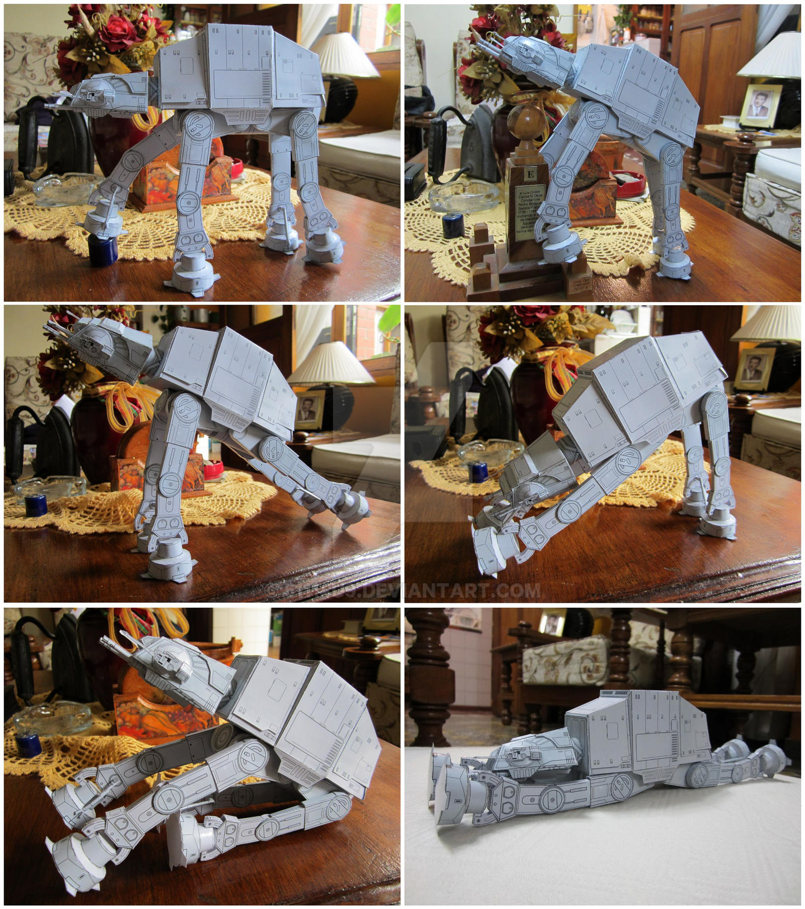 Papercraft star wars at