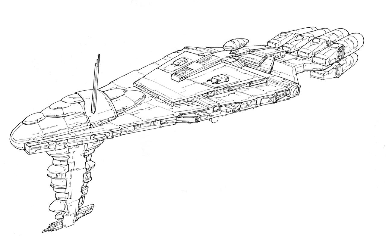 Rebel alliance corps of engineers cruiser echo by kappapisigma on