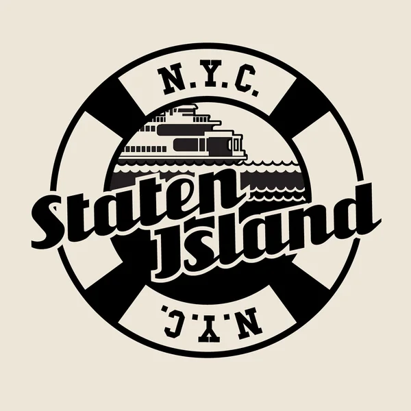 Staten island vector images