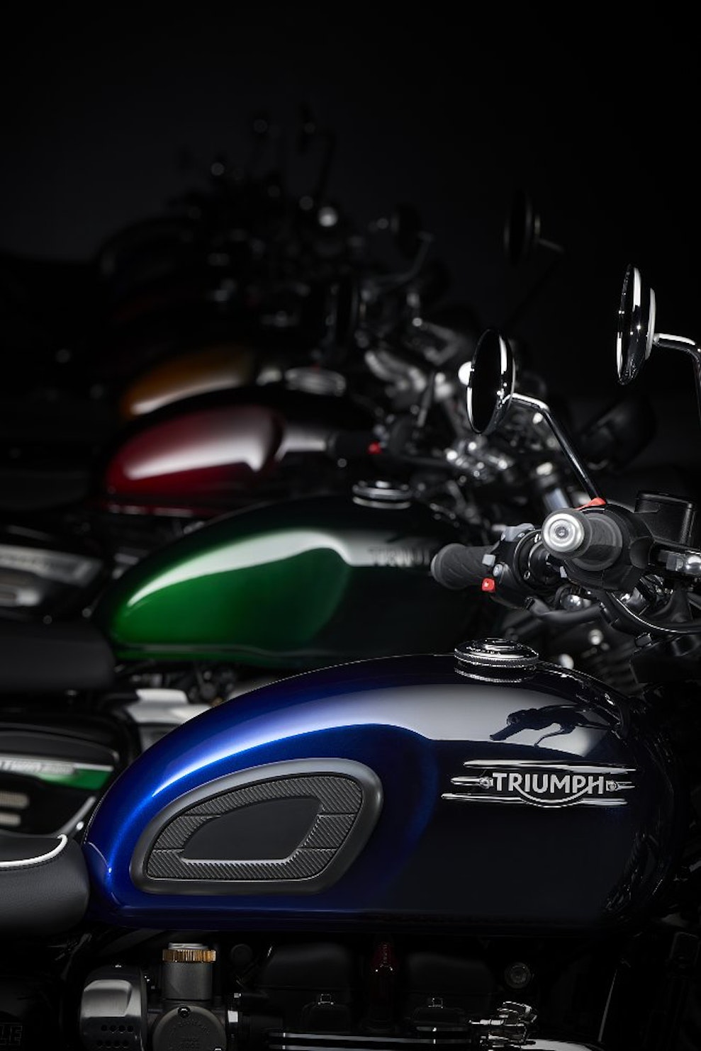 Triumph stealth editions break cover in color