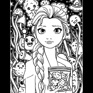 S cartoon midnight coloring book stoner high vibes coloring pages with psychedelic illustrations on black background for adults fans to have fun and relaxation amazing gift for men and women g dickerson