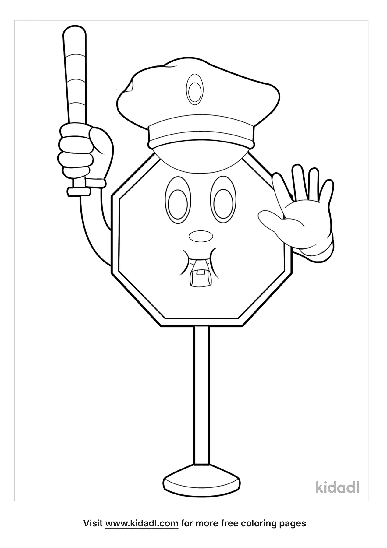 Free stop sign coloring page coloring page printables