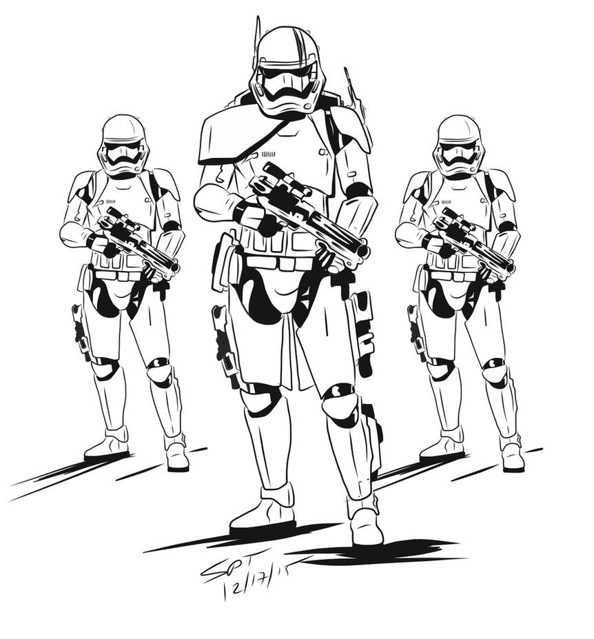 First order arc trooper concept by stourangeau on
