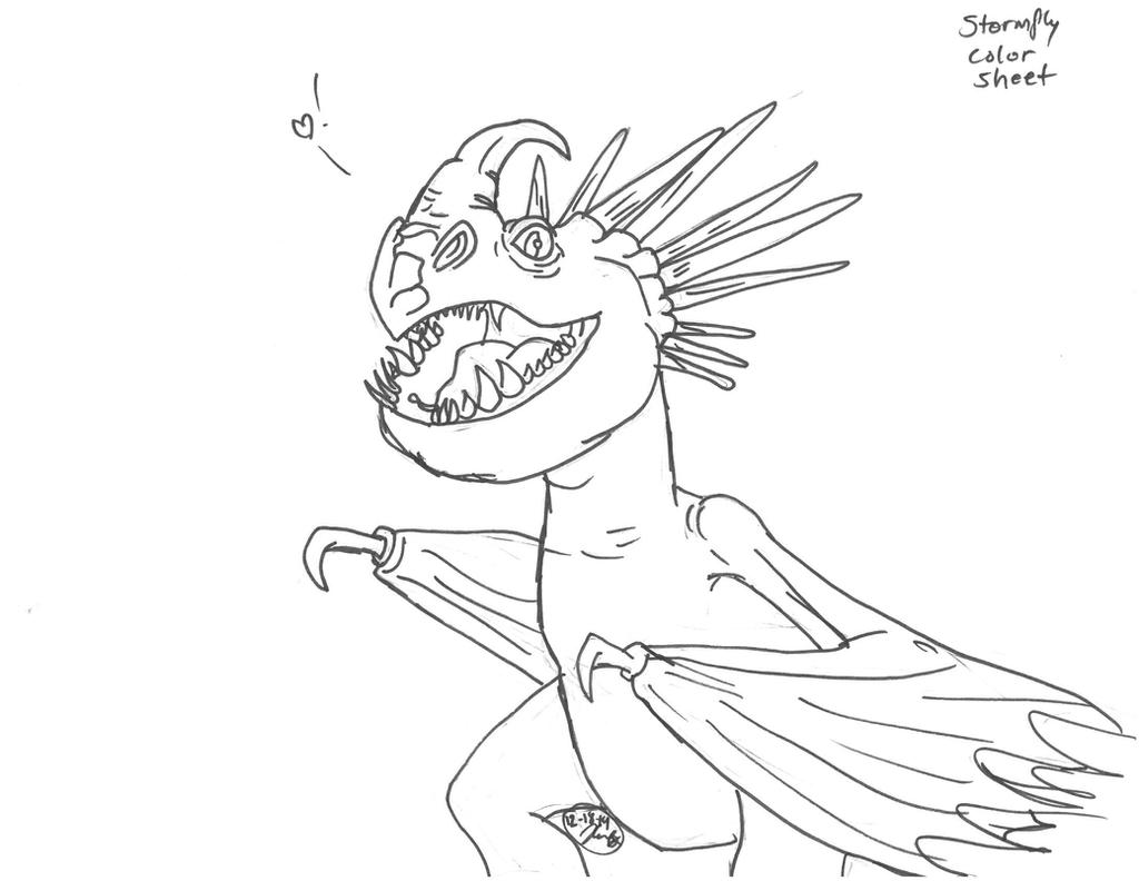 Stormfly color sheet by kissericfoxrocknroll on