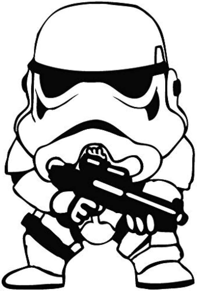 Cute storm trooper