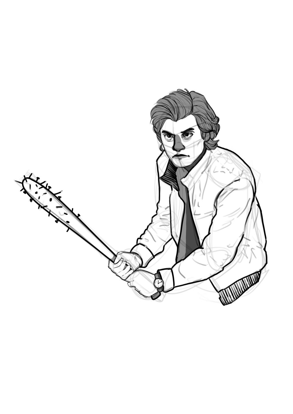 Steve harrington from stranger things by yourayla on