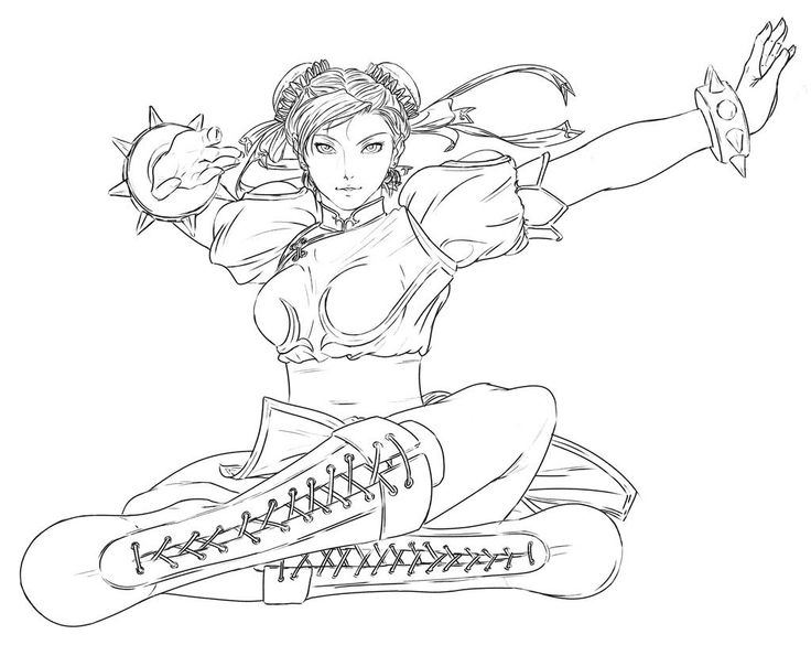 Street fighter free coloring images pages to print with ryu ken sagat chun lee