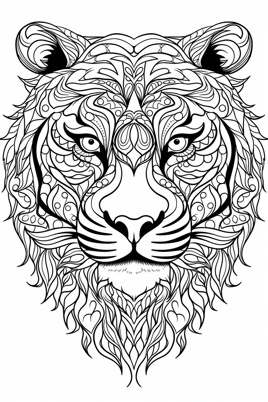 Tiger mandala anti