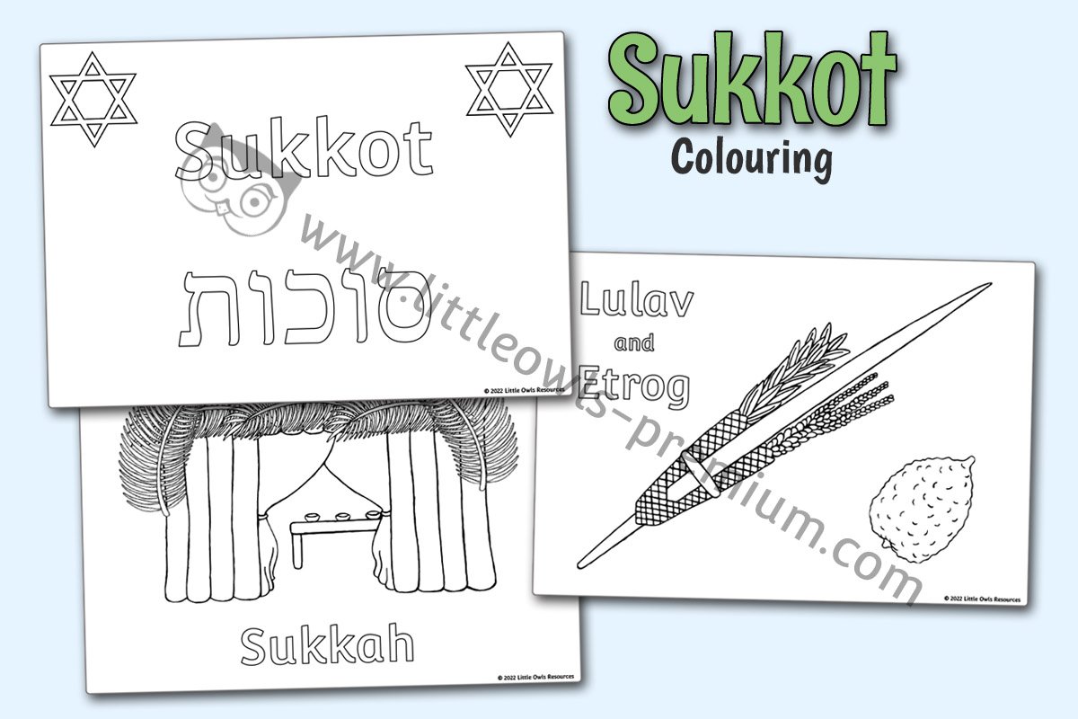 Free and premium sukkot early yearseyfspreschool editable printable resourcesactivitiesdisplaysgamescolouring â little owls resources