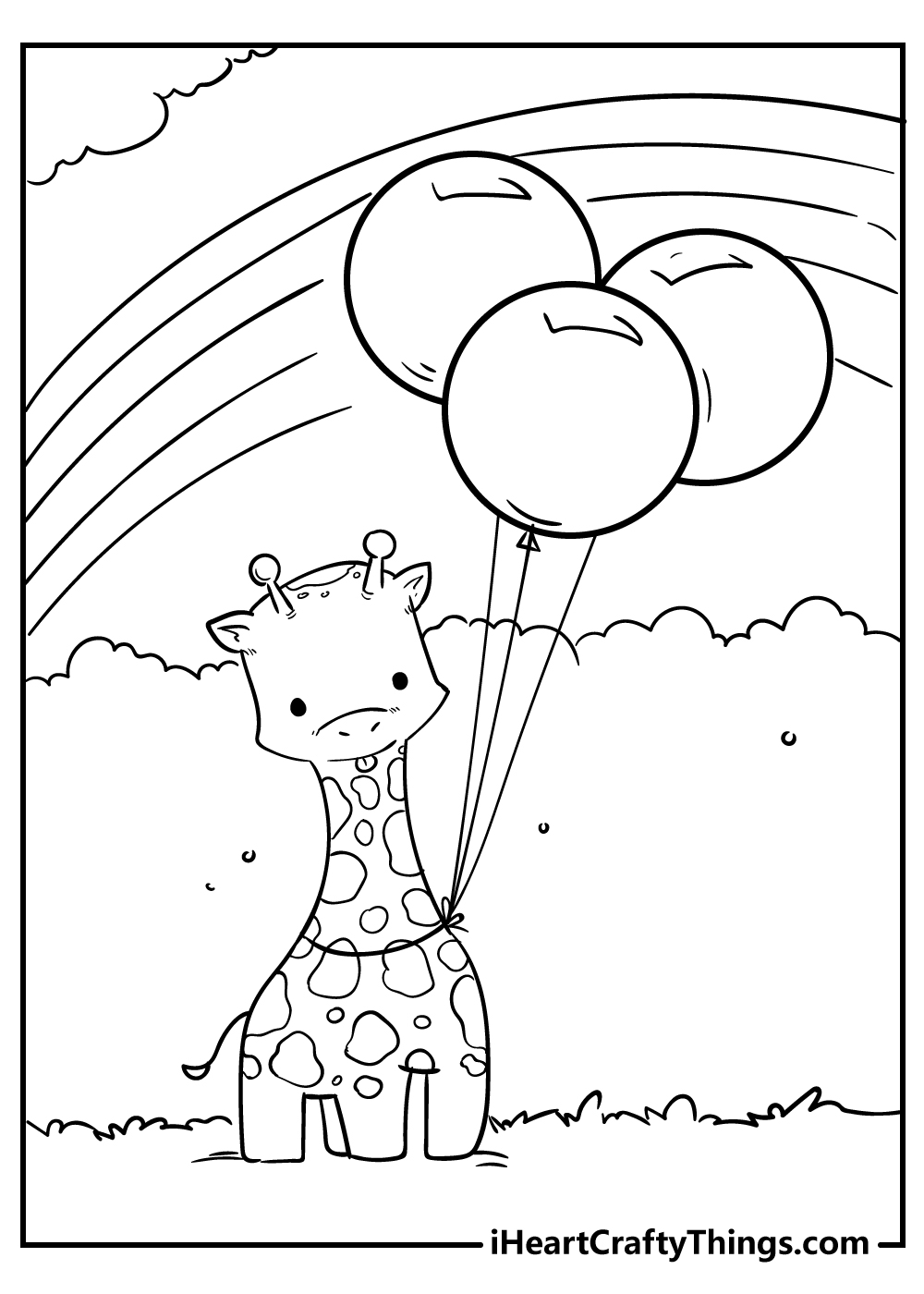 Cute animals coloring pages free printables