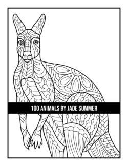 Animals coloring book jade summer