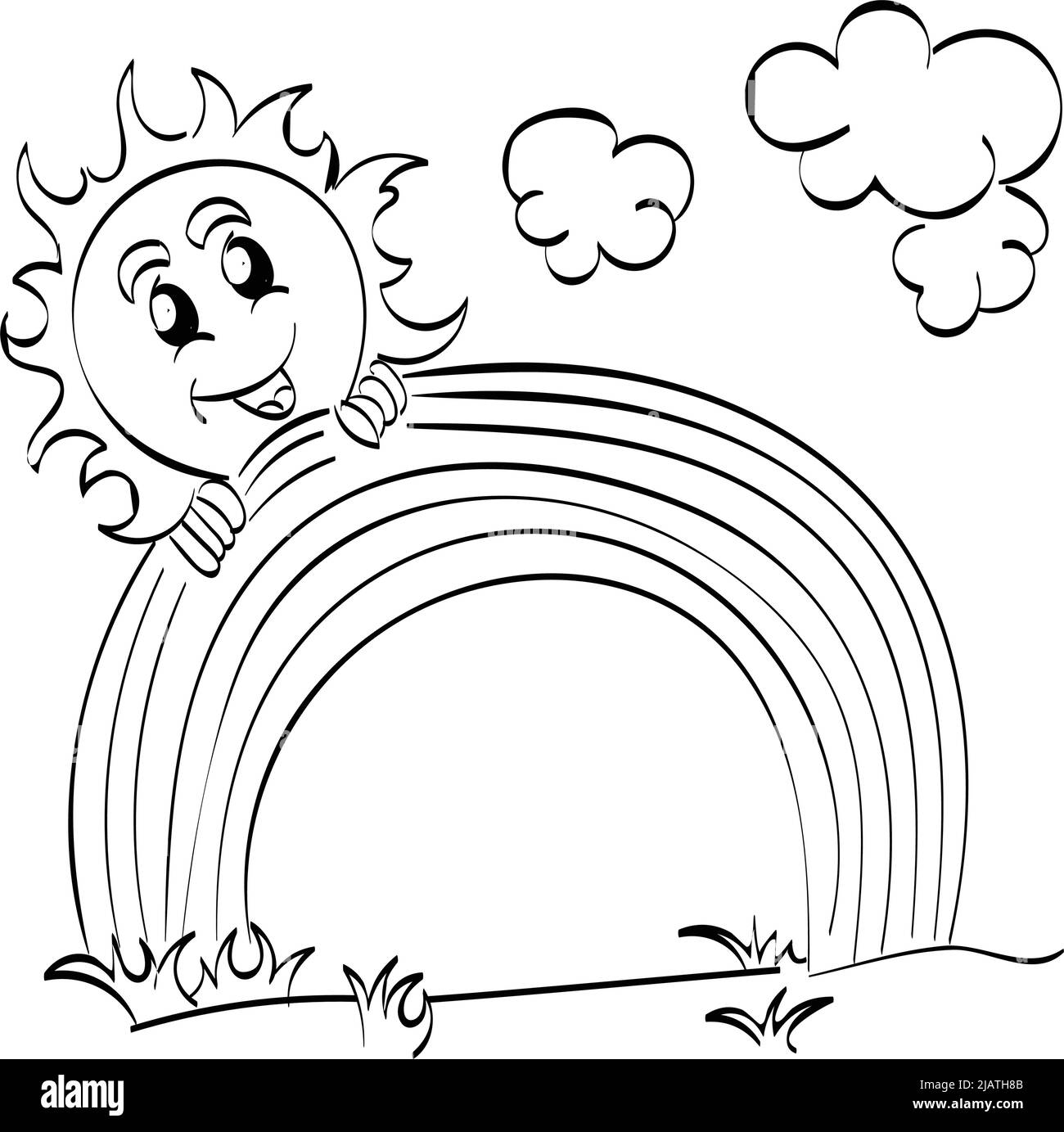 Vintage cloud print color cut out stock images pictures
