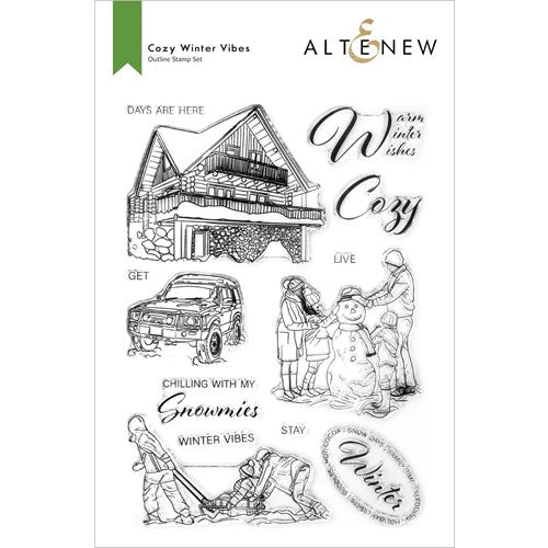 Altenew cozy vintage vibes clear stamps alt â simon says stamp