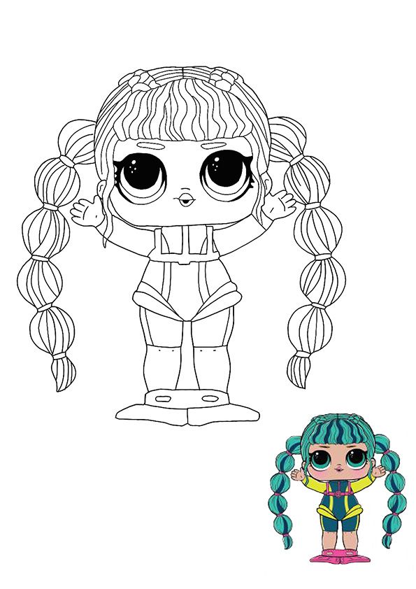 Lol surprise hairvibes scuba babe loring page disney loring pages printables cute loring pages loring pages
