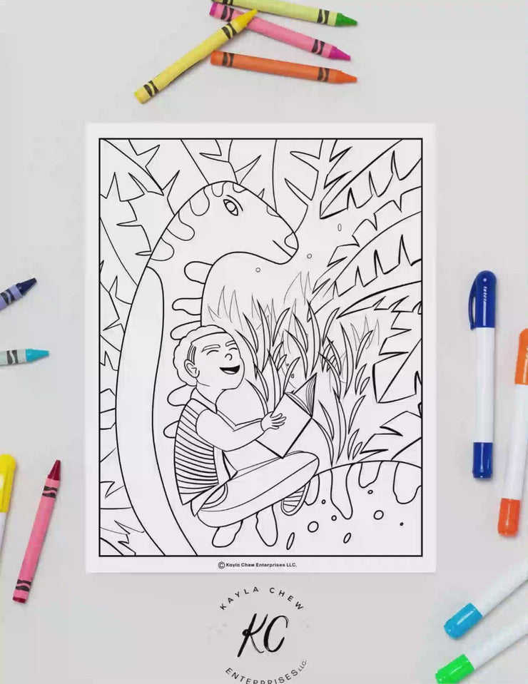 Dream the unimaginable coloring book boys coloring book mssupasaiyan â ms supa saiyan prints